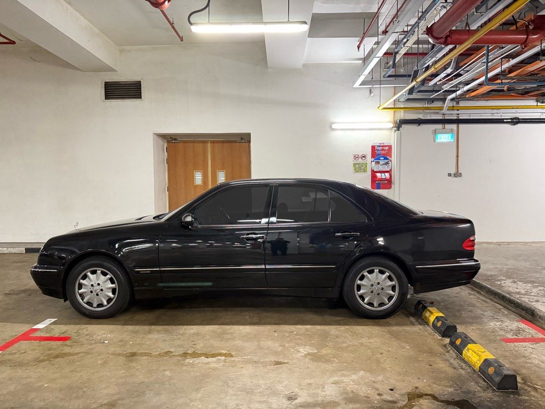 Mercedes-Benz E-Class E200 Kompressor (A) (Category: Used Cars) located in Singapore. Submitted by khaiicandy (Listing ID 1424810812, Image 2). Description: 1.8L supercharged engine producing 250nm torque, 5 speed auto transmission. Rear wheel drive. SRS, ESP. Cruise control. Comfort and sports mode. View specs of the Mercedes-Benz E-Class (1999-2002) Heads up; Car has been restored and rebuild. Less worried about classic Mercs if you want to own