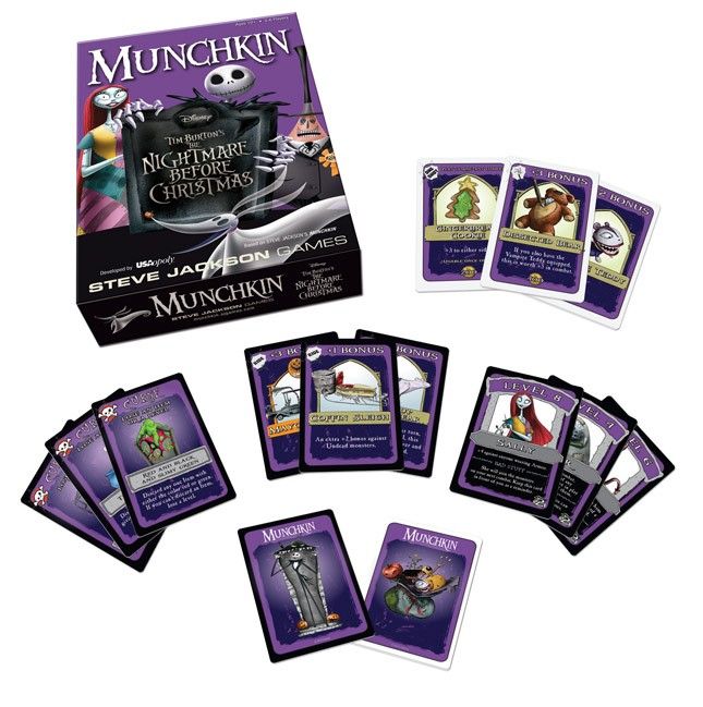 Munchkin The nightmare before christmas (Category: Vintage Collectibles) located in Quezon City. Submitted by whizdepot (Listing ID 1320070720, Image 2). Description: Fans of The Nightmare Before Christmas and Munchkin have an entirely new ghoulish world to immerse themselves in. In Munchkin: The Nightmare Before Christmas, you can play as a citizen from Halloween Town, Christmas Town, Thanksgiving Town or Easter Town. Battle and banish foes like