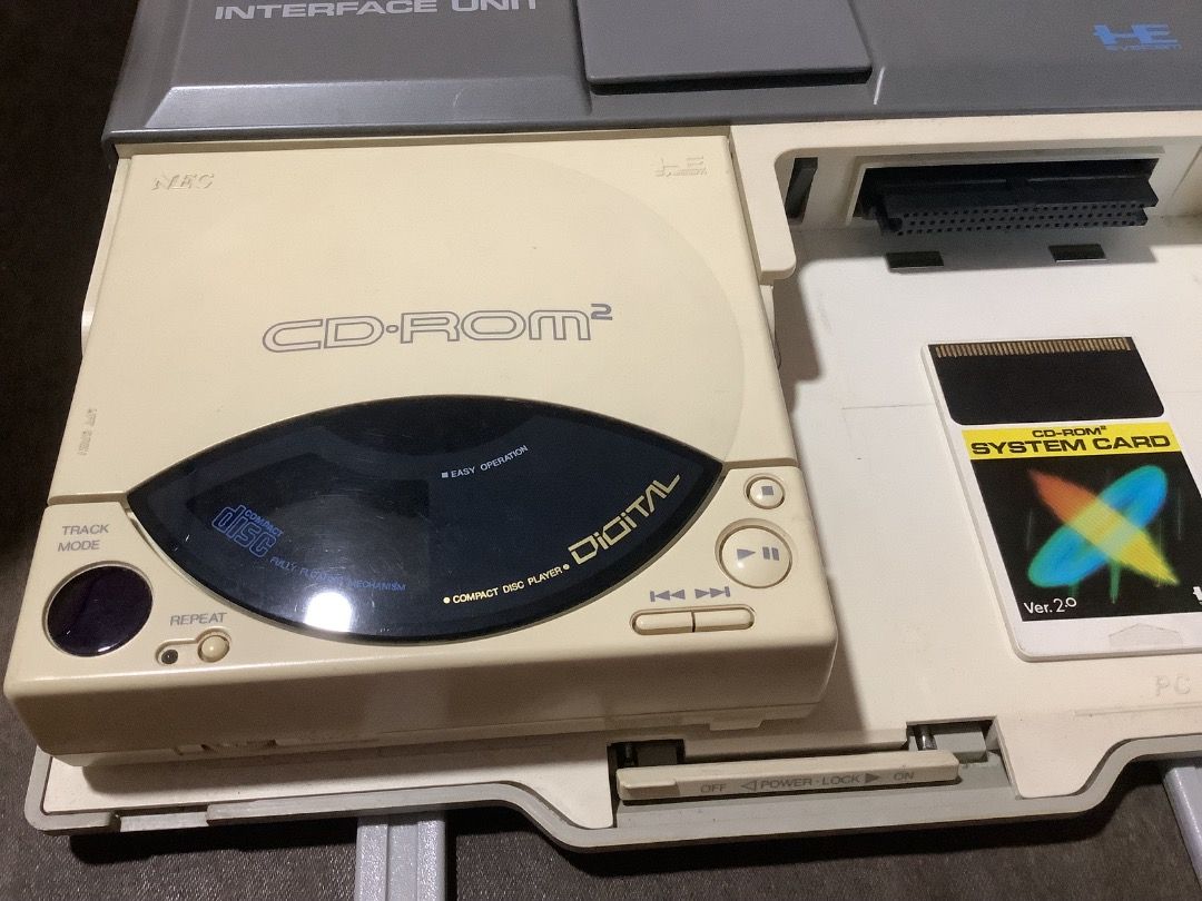 NEC PC Engine cd-rom Interface unit Briefcase IFU-30A (non-working for ...