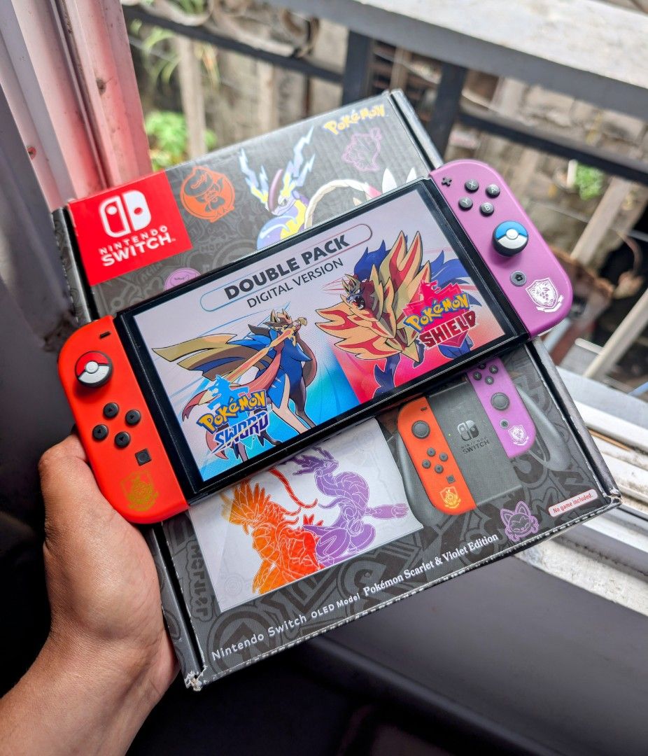 Nintendo Switch Oled Pokémon edition with Free Games (Category: Nintendo) located in Manila. Submitted by nswitchgear (Listing ID 1424856591, Image 2). Description: Nintendo Switch OLED with Free Games ₱12,499 FREE acess to my Paid games Legit purchase not Jailbreak. Used item but in Good/Best condition Can give 7 Days personal Warranty for peace of mind. -Doon po tayo sa kaya tayong issupport, dont settle for less. Comes w/ Complete Package with