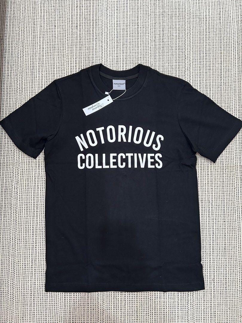 Notorious Black T-shirt (Category: Tshirts & Polo Shirts ) located in Quezon City. Submitted by christianramirez (Listing ID 1424741914, Image 1). Description: Length 27 inches Width 19 inches.