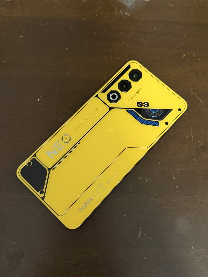 Nubia Neo 3 GT 5G (Category: Android Others) located in Taguig. Submitted by exidofficial (Listing ID 1424749614, Image 1). Description: Nubia Neo 3 GT 5G 256 GB • bought last Dec 2025 • still in good condition • comes w/ box, case, & charger • slightly nego.