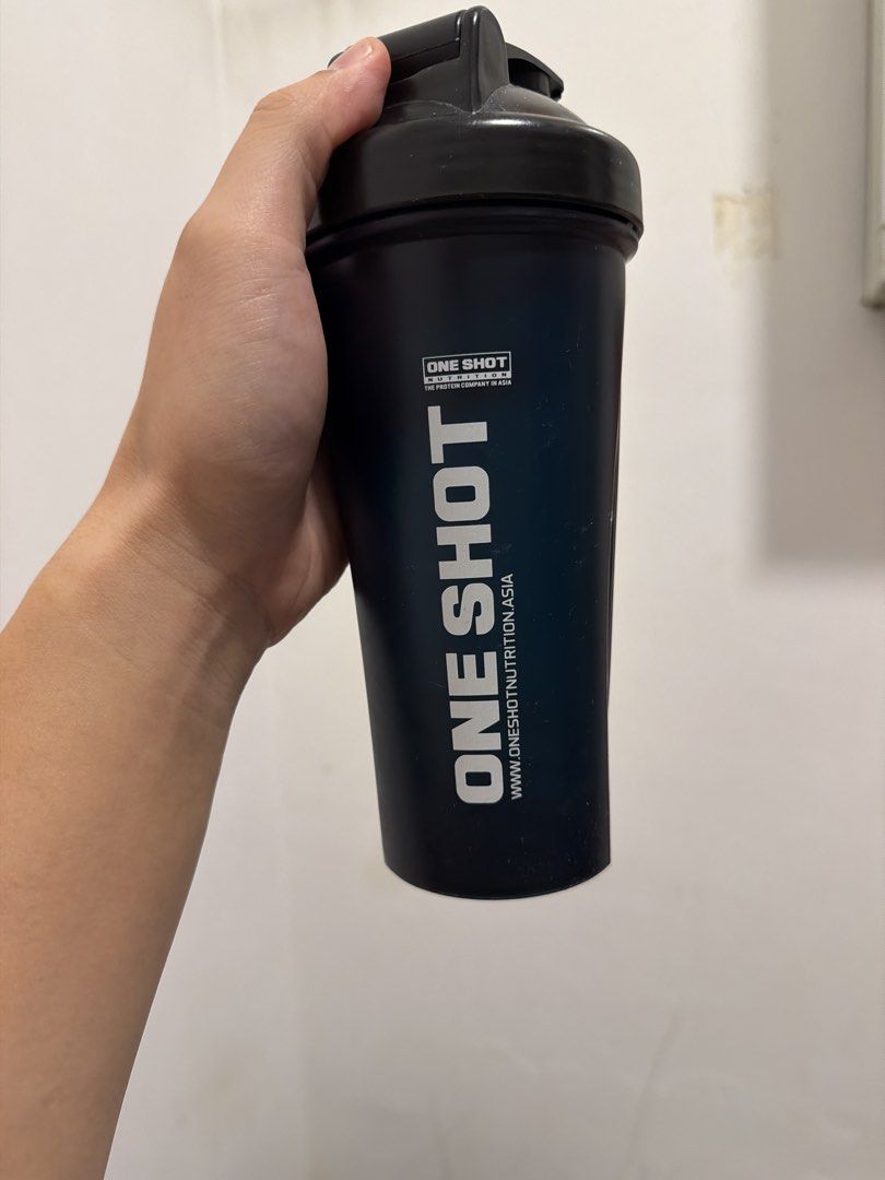 One Shot Shaker Bottle - Black452215655933552640