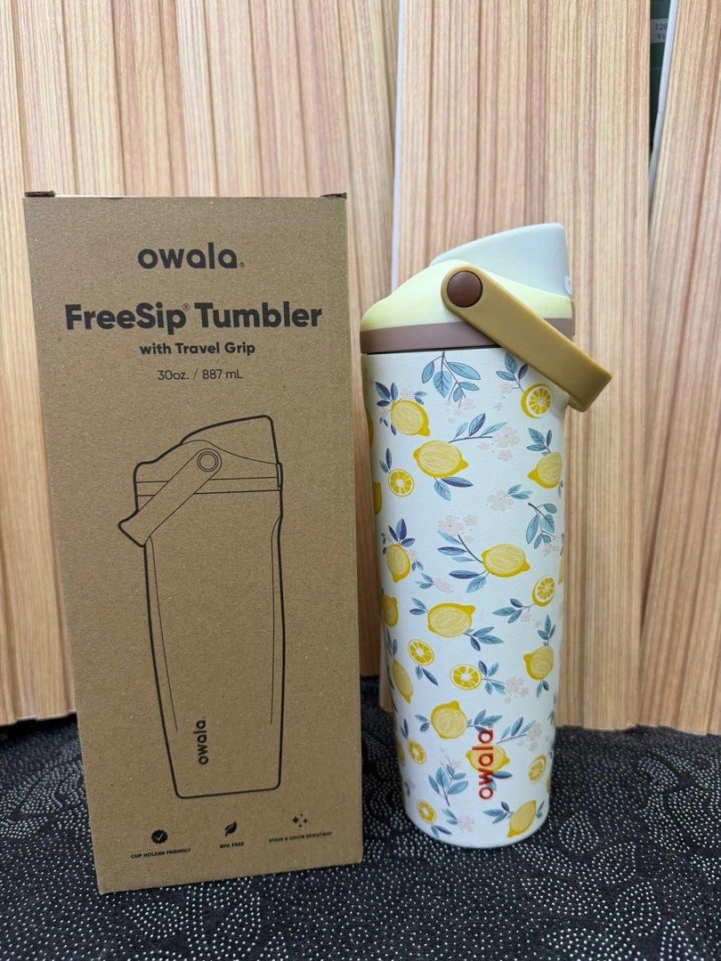 Owala FreeSip Sway 30oz (Printed Design) (Category: Water Bottles & Tumblers) located in Manila. Submitted by dahzzling (Listing ID 1424810187, Image 2). Description: — brand new & sealed — fixed price! — shipping via J&T (NO RUSH SHIPPING!).