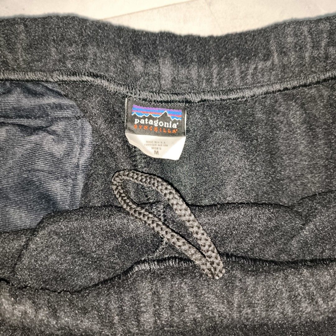 Patagonia Fleece Pants - Black (Category: Jeans) located in Batangas. Submitted by jericoeco (Listing ID 1424808259, Image 2). Description: -Black Patagonia fleece pants. - Features an elastic waistband with a drawstring. - Size M. -L:39|W:30-41|HEM:8.