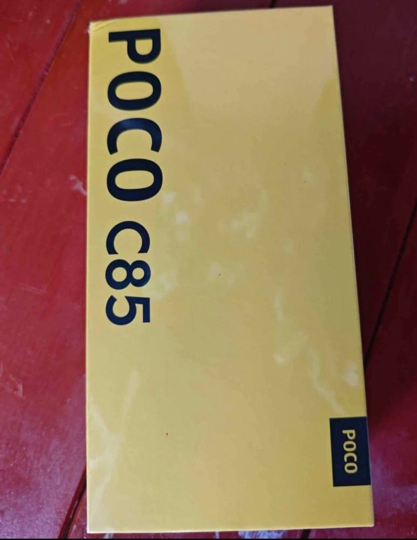 Poco c85 (Category: Early Generation Mobile Phones) located in Naga. Submitted by cristal2022 (Listing ID 1424772224, Image 1). Description: Sealed poco c85 P5,000 Shipping nationwide payment first +sf 📌Location :Naga city, Camarines Sur .