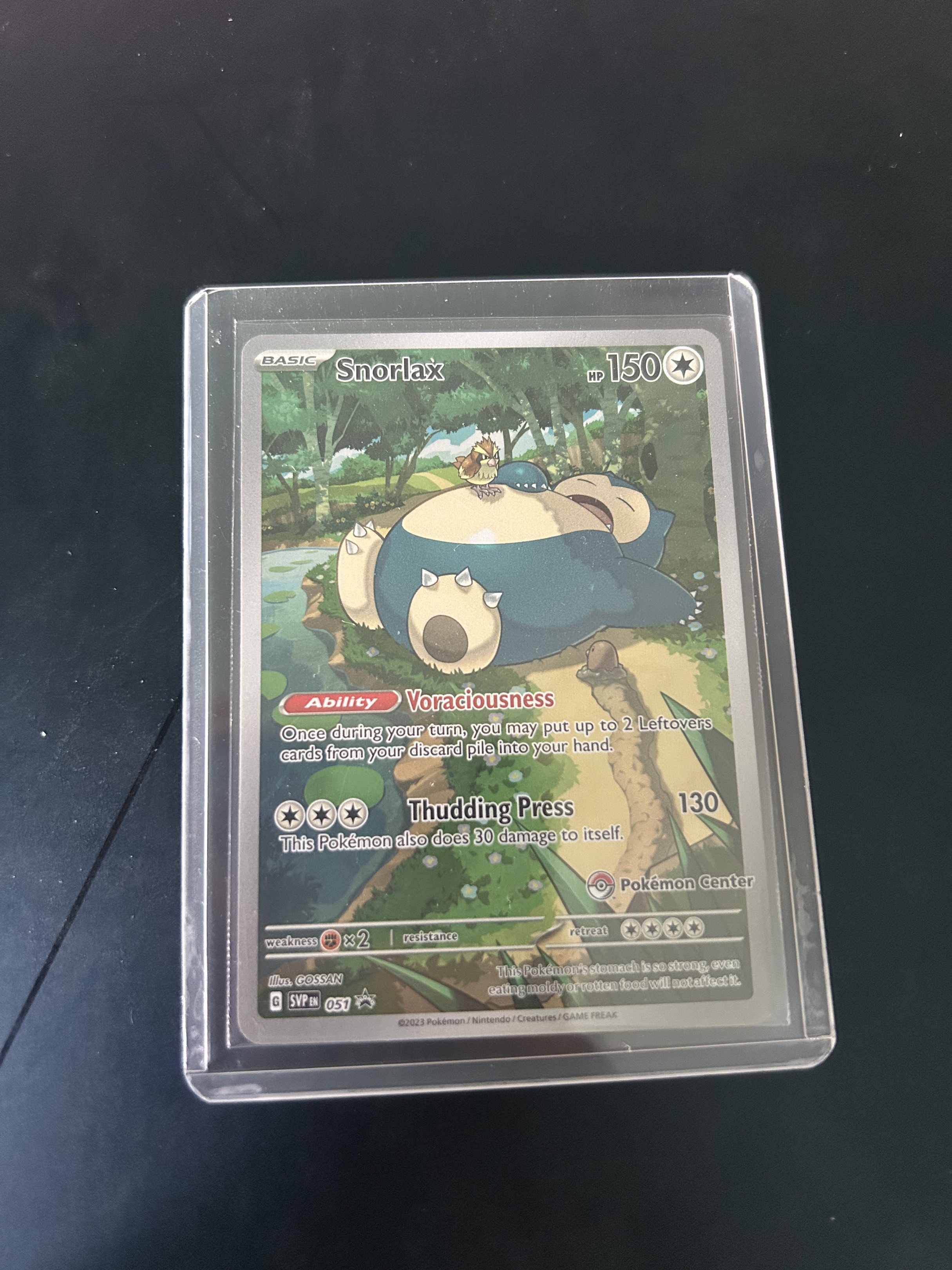 Pokemon Center Stamp Snorlax Promo 151, Hobbies & Toys, Toys & Games on ...