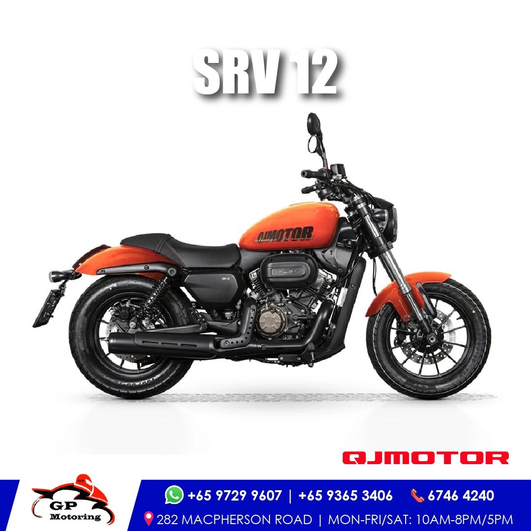 QJMOTOR SRV12 | QJ MOTOR SRV 12 | QJMOTO | 125CC | CLASS 2B CAFE RACER ...
