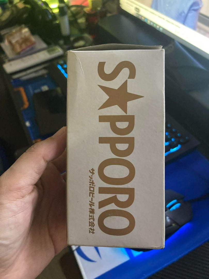 Sapporo Beer Glass – With Box 🍺 (Category: Water Bottles & Tumblers) located in Antipolo. Submitted by mfasa1201 (Listing ID 1424783051, Image 2). Description: Authentic Sapporo branded glass perfect for beer lovers and collectors. Clean minimalist design with gold Sapporo logo. Great for home bar display or everyday use. ✔ With original box ✔ Clear glass with gold logo ✔ Good condition ✔ Japan beer brand collectible.