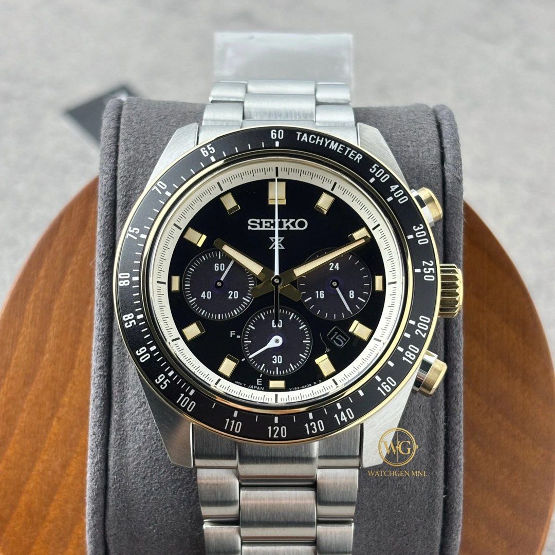 Seiko Prospex Speedtimer SSC941 Circuit Race (Category: Men's Watches) located in Manila. Submitted by drhanlie (Listing ID 1424740165, Image 1). Description: Seiko Prospex Speedtimer Chronograph SSC941 || Circuit Race ⌚️ FOR ONLY ₱31,990 ✅ SRP: ₱40,300 ❌ Movement: V192 Solar Crystal: Sapphire Diameter: 41.4mm Condition: Brand new Inclusions: Watch, tag, box, booklet, and card Guaranteed Original (money back guarantee) 💯 MOD: Meet up (within Man