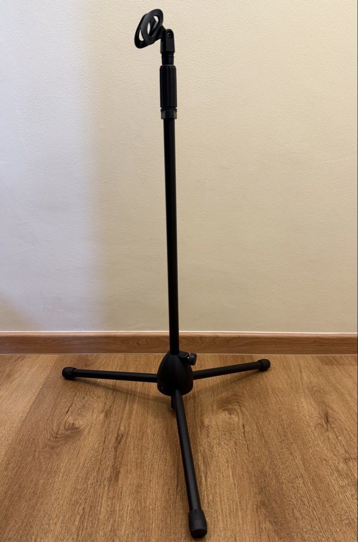 Single-Pole Microphone Stand - Black65671955374081111