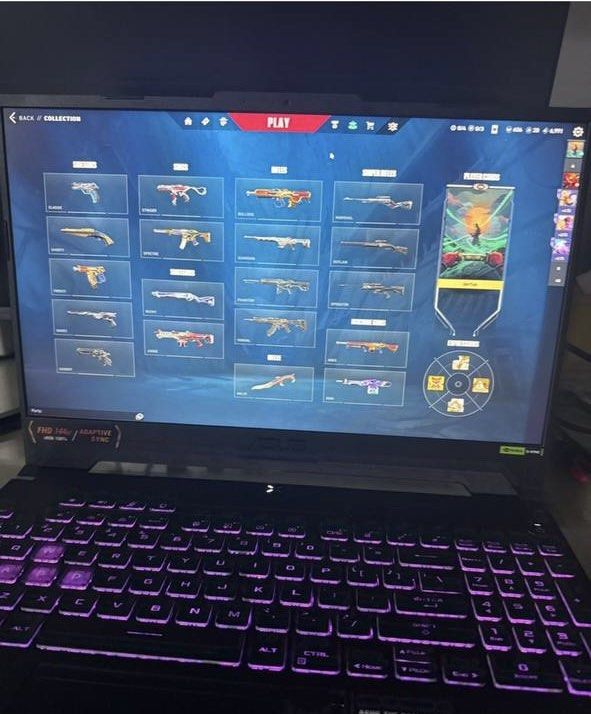 stacked valoranr account, Video Gaming, Video Games, Others on Carousell