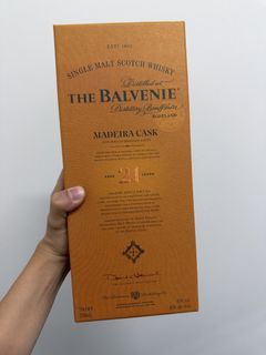 Balvenie 21 Year Old, Madeira Cask, 40% whisky bottle