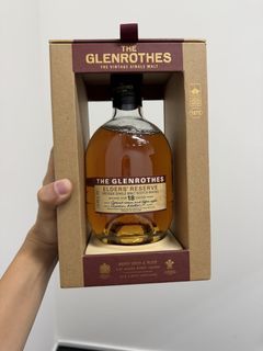 Glenrothes Elders' Reserve 18 Year Old, American & Spanish Oak Cask, 43% whisky bottle