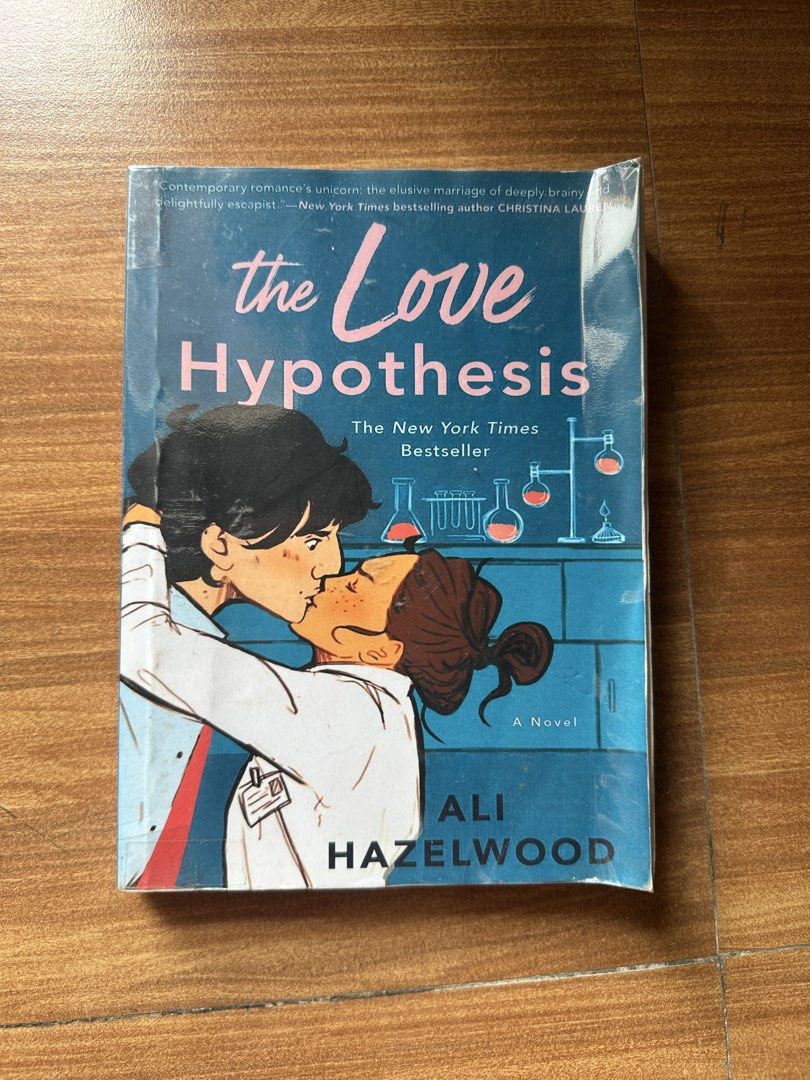 The Love Hypothesis by Ali Hazelwood (Category: Storybooks) located in Cainta. Submitted by scarletsclosetph (Listing ID 1424713413, Image 1). Description: - no annotations - mild dents, covered by plastic cover - doesn’t affect reading quality - not authentic bought at 🍊 but like original—same story, pages RFS: decluttering! 📍loc: Cainta, Rizal Available for Delivery & Meet-up at Sta. Lucia Mall/Q-Plaza .