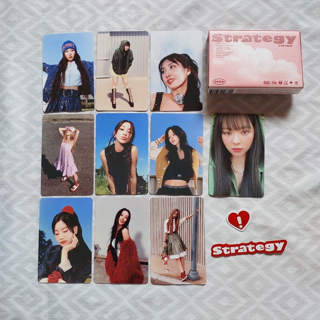 TWICE STRATEGY PLATFORM NEMO VERSION (Category: CDs & DVDs) located in Manila. Submitted by antnpbl (Listing ID 1424818784, Image 1). Description: SEALED ALBUM - P350 each - P1000 set ☑️official ❌impatient.