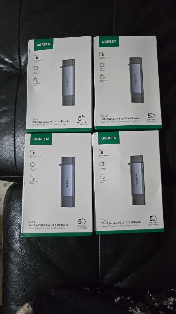 UGREEN 2-in-1 USB-C & USB 3.0 SD/TF Card Reader