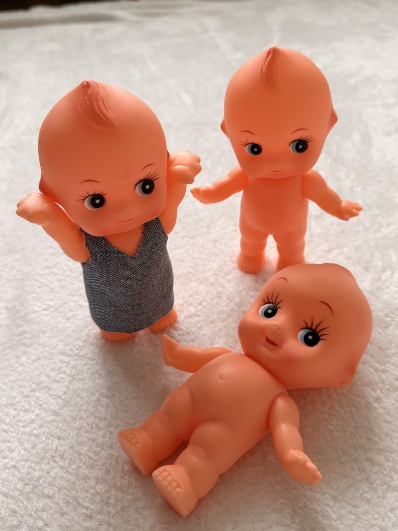Vintage Kewpie Dolls (sold separately) (Category: Vintage Collectibles) located in Manila. Submitted by beizfinds (Listing ID 1424706013, Image 2). Description: Approx. 15-17cm Vintage Kewpie dolls! In very good condition 🫶🏻 Take all - less 50🫶🏻.
