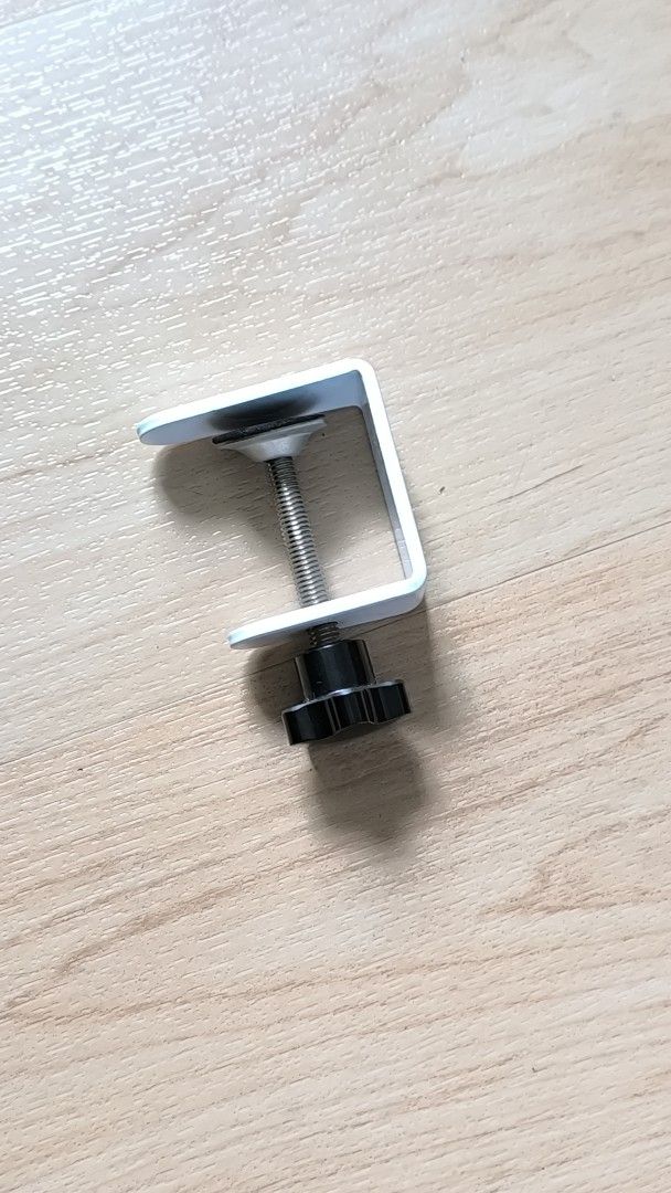 White Metal Desk Organizer with Clamp445550833403832324