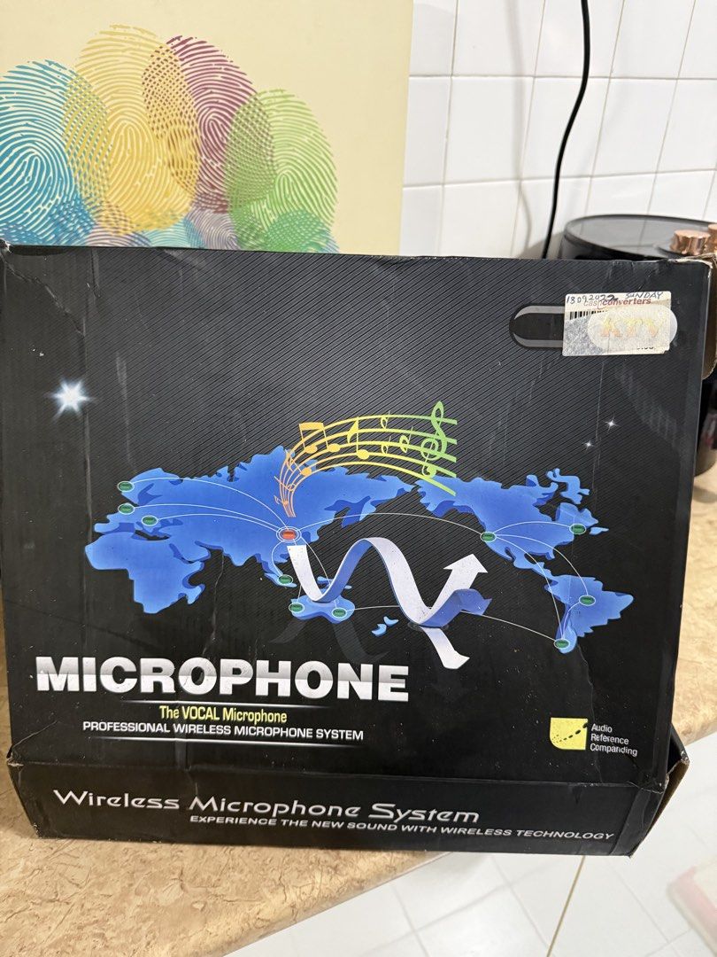 Wireless Microphone System - Brand New65671955421698110