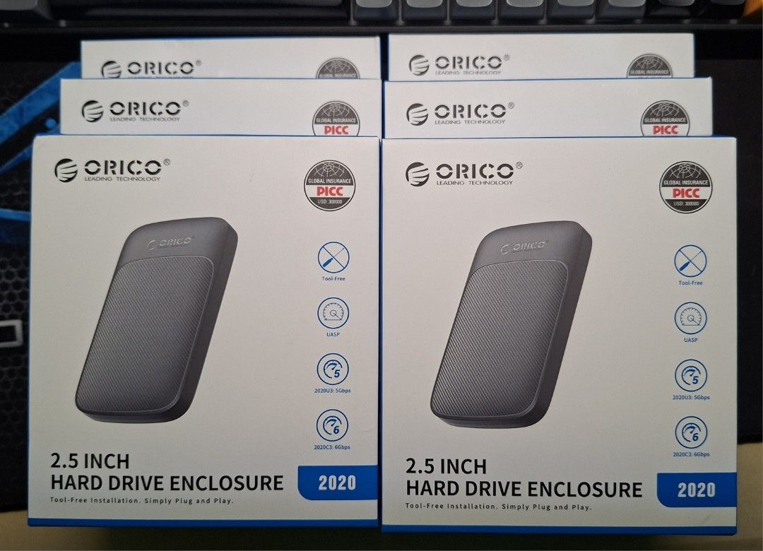500gb external hardisk (Category: Hard Disks & Thumbdrives) located in Pasig City. Submitted by masterkevinkarl (Listing ID 1425035493, Image 2). Description: 500gb external hardisk Used but 100% health drives Brandnew orico enclosure, type c to usb cable Pickup or lalamove, Cainta .