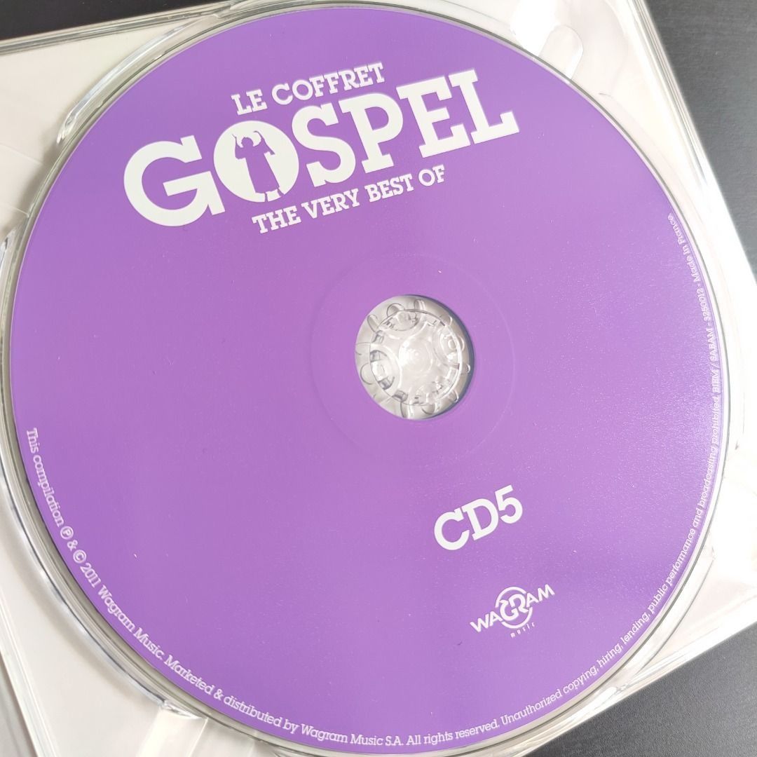 5 CD BOX SET, 100 TRACKS! / THE VERY BEST OF GOSPEL / BRAND NEW ...