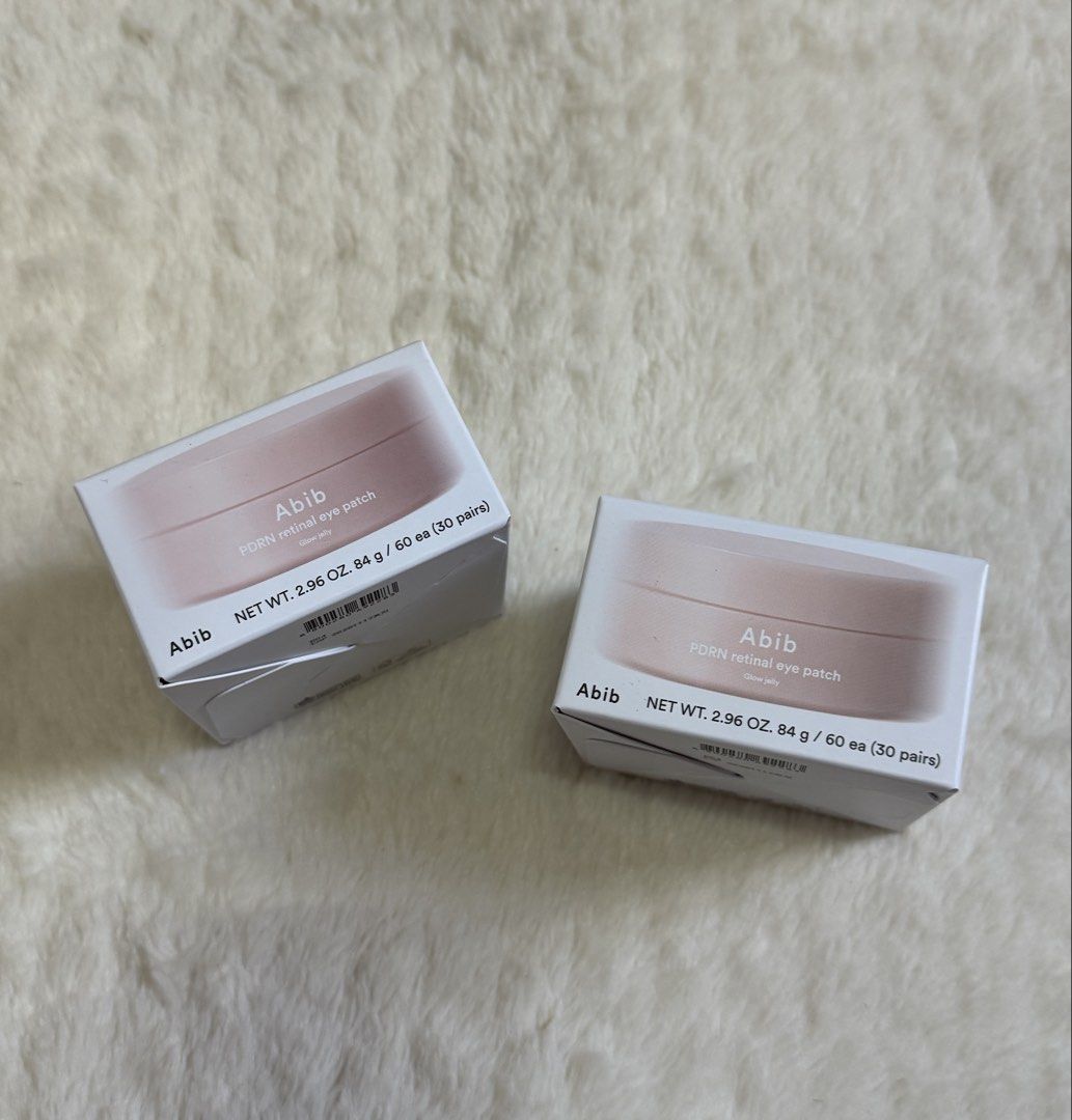 Abib PDRN Retinal Eye Patch Glow Jelly 60P (Category: Face Care) located in Pasay City. Submitted by zette_ (Listing ID 1424898466, Image 1). Description: 💯% FROM OLIVE YOUNG 💯% AUTHENTIC FROM SOUTH KOREA ✔️Abib PDRN Retinal Eye Patch Glow Jelly 60P.