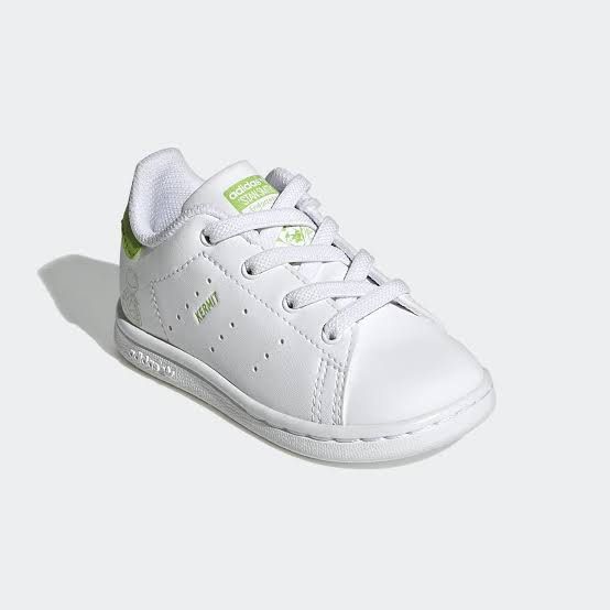 Adidas Stan Smith Kids Kermit size 22 (Category: Babies & Kids Fashion) located in Quezon City. Submitted by tjarchives (Listing ID 1424913257, Image 1). Description: Well used with care But couldn’t remove the brown stains on the laces anymore Negotiable.