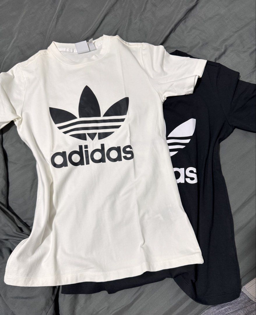 Adidas Trefoil T-shirt (Category: Shirts) located in Angeles City. Submitted by msabbycp (Listing ID 1424923876, Image 1). Description: Womens Adidas Trefoil Shirt Authentic 💯 No Issue.