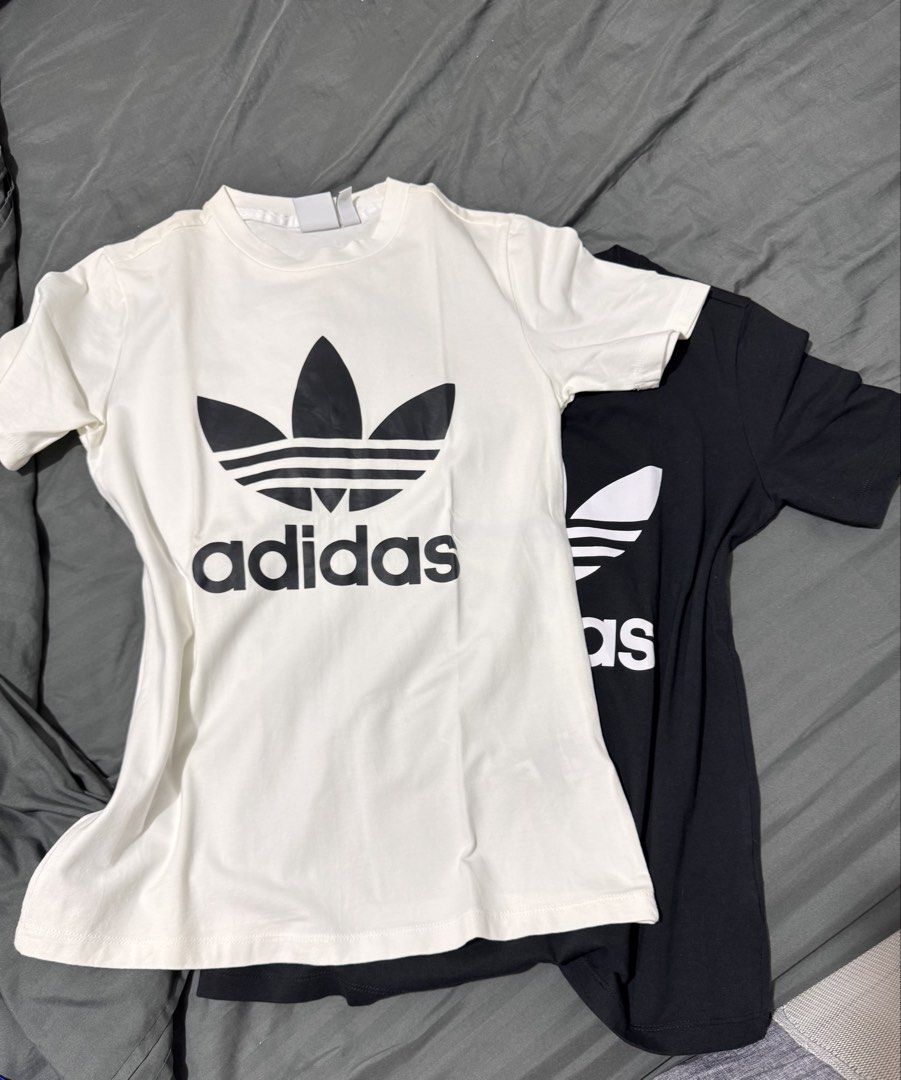 Adidas Trefoil T-shirt (Category: Shirts) located in Angeles City. Submitted by msabbycp (Listing ID 1424923876, Image 2). Description: Womens Adidas Trefoil Shirt Authentic 💯 No Issue.