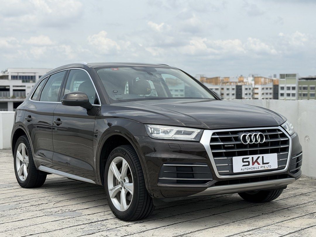 Audi Q5 2.0 TFSI quattro (A) (Category: Used Cars) located in Singapore. Submitted by sklautomobile (Listing ID 1424944776, Image 1). Description: Description Luxury meets performance in this beautifully maintained Audi Q5 2.0 TFSI Quattro S tronic. Powered by Audi’s renowned 2.0L turbocharged engine paired with the smooth 7-speed S tronic transmission and legendary Quattro all-wheel-drive system, delivering exceptional handling, stability, and d