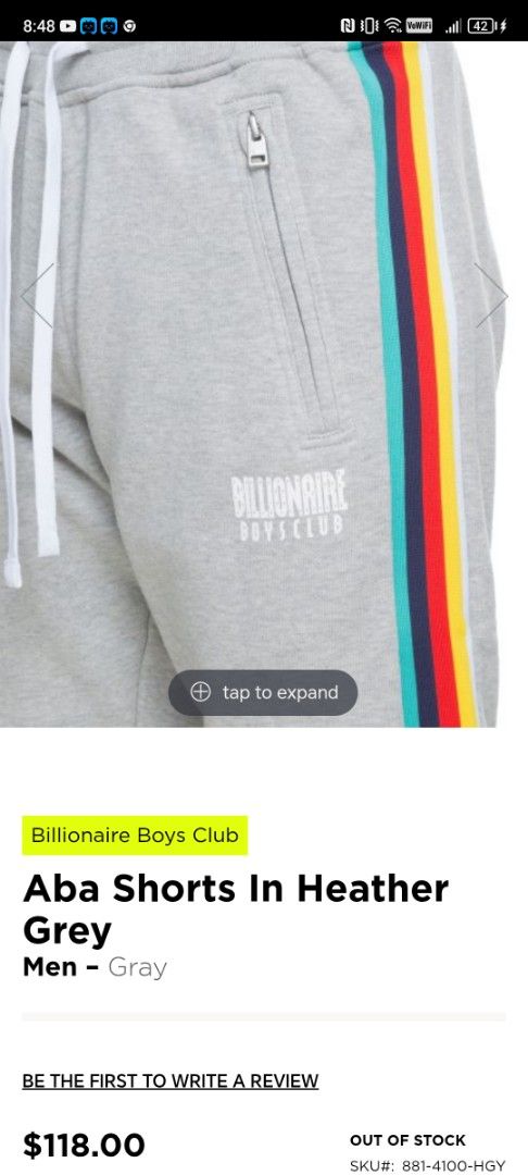 BBC (Category: Shorts) located in Cagayan de Oro. Submitted by duranojune17370 (Listing ID 1425009514, Image 3). Description: FOR SALE BILLIONAIRES BOYS CLUB 2XL ON TAG W 36 L 20 HEAVY COTTON VERYGOOD CONDITION COLORATE 9.3OR BETTER HEATHER CLOTH NEED WASH PRICE 700 LOCATION MINDANAO CDO MOP GCASH VIA JNT .