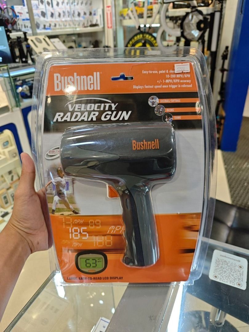 Bushnell Velocity Radar Gun (Category: Golf) located in Quezon City. Submitted by imax12345 (Listing ID 1424923040, Image 3). Description: 🚀 Bushnell Velocimeter – Precision Speed Measurement! 🚀 Looking for accurate speed readings for sports, training, or personal use? 📊⚡ The Bushnell Velocimeter is your go-to tool for measuring pitching speeds, ball velocity, and more — trusted by coaches, athletes, and enthusiasts worldwide! ✅ Key Features: 