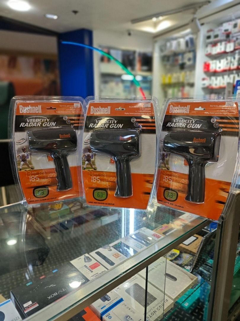 Bushnell Velocity Radar Gun (Category: Golf) located in Quezon City. Submitted by imax12345 (Listing ID 1424923040, Image 2). Description: 🚀 Bushnell Velocimeter – Precision Speed Measurement! 🚀 Looking for accurate speed readings for sports, training, or personal use? 📊⚡ The Bushnell Velocimeter is your go-to tool for measuring pitching speeds, ball velocity, and more — trusted by coaches, athletes, and enthusiasts worldwide! ✅ Key Features: 