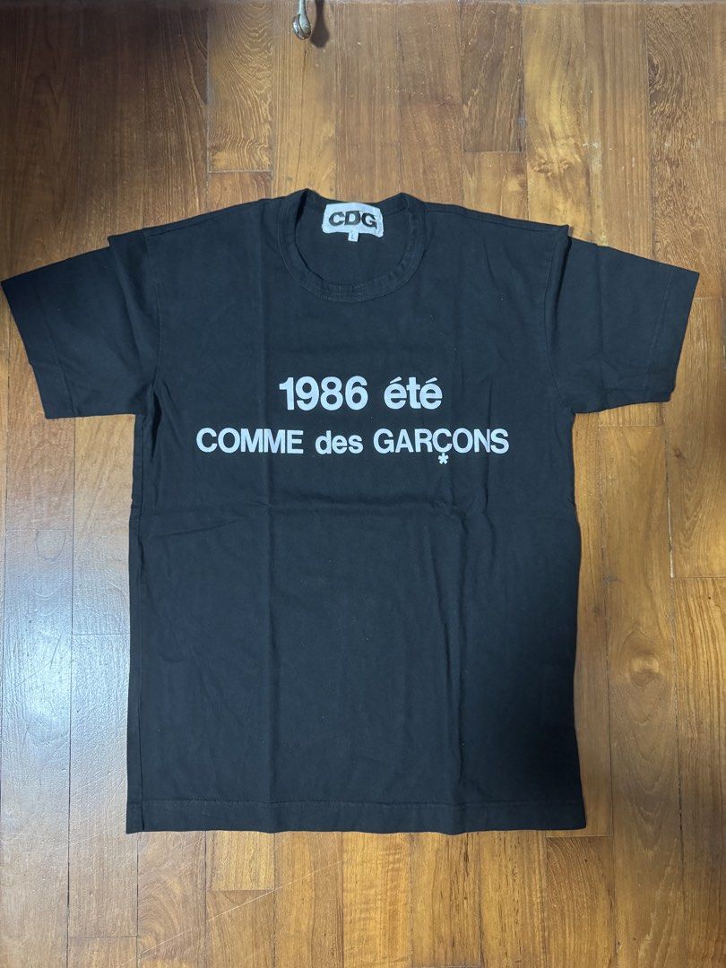 CDG 1986 Comme des Garcons T-shirt, Men's Fashion, Tops & Sets