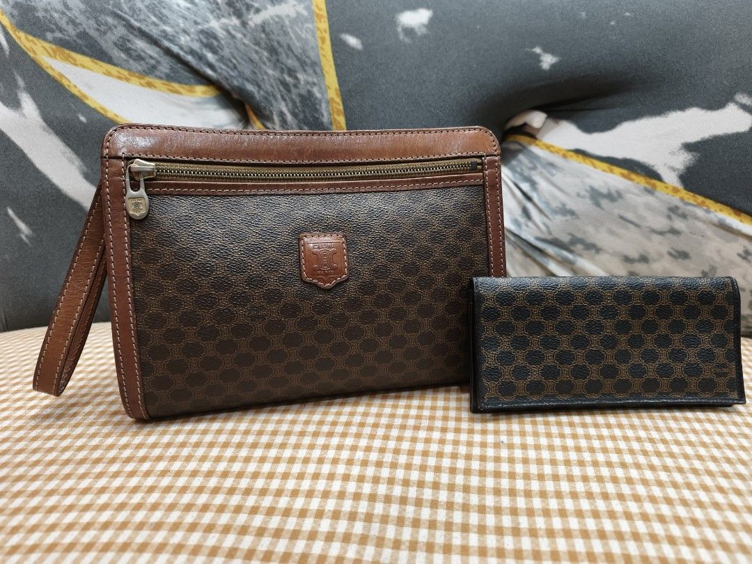 Celine Macadam Pattern Boston Bag (Category: Luxury Bags & Wallets) located in Digos. Submitted by emmanuel28 (Listing ID 1425027730, Image 3). Description: Vintage Celine Macadam Bags Authentic Selling as bundle Everything is in good condition except for the boston that has minor sign of usage. please pm if interested for more detailed photos. cna do individual purchase but higher price than bundled per piece pricing. ‼️NOTE‼️: BELT NOT INCLUDED
