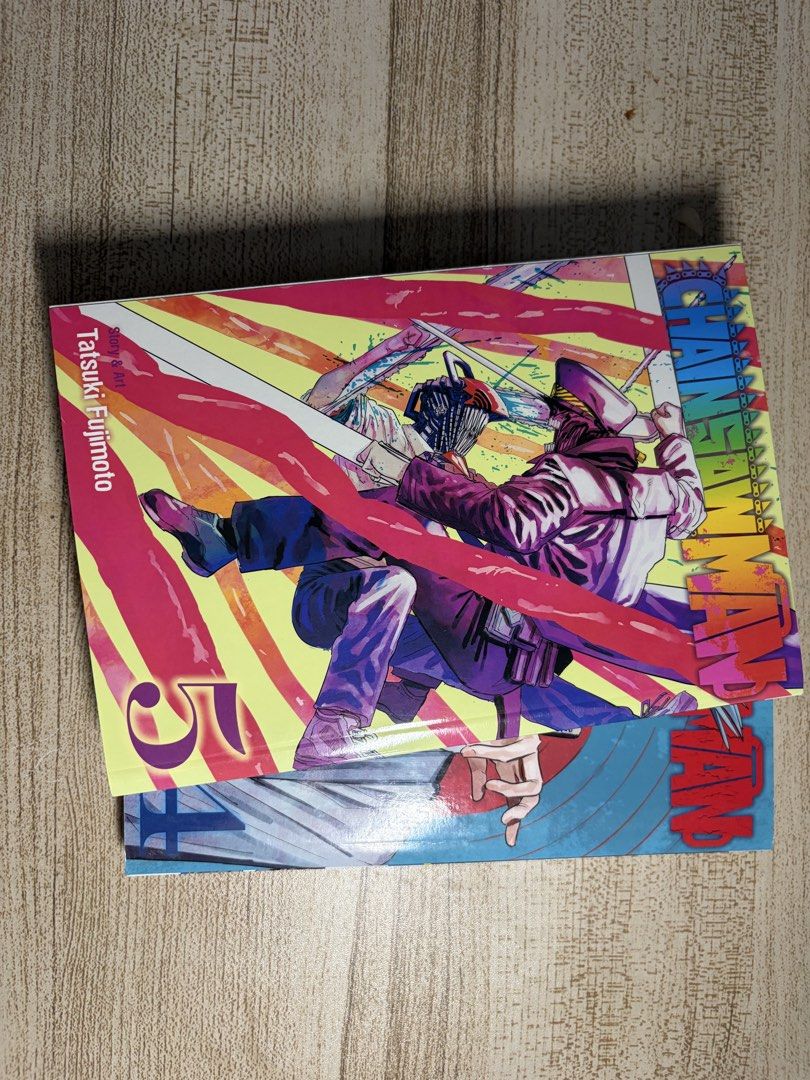Chainsaw Man Manga Volume 4 & 5 (Category: Comics & Manga) located in Manila. Submitted by writerwears.ph (Listing ID 1424965125, Image 2). Description: .