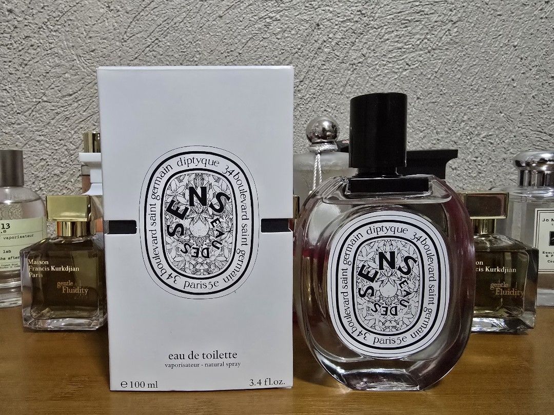 Diptyque - Eau Des Sens Eau de Toilette 100ml (Category: Fragrance & Deodorants) located in Tuy. Submitted by ymareros (Listing ID 1424947864, Image 1). Description: 🌹 Diptyque Eau Des Sens EDT (partial, with box) 🌹 100 ml 🌹 9,800 PHP 🌹 RFS: Decluttering / Preferred and already have L'Eau Papier.