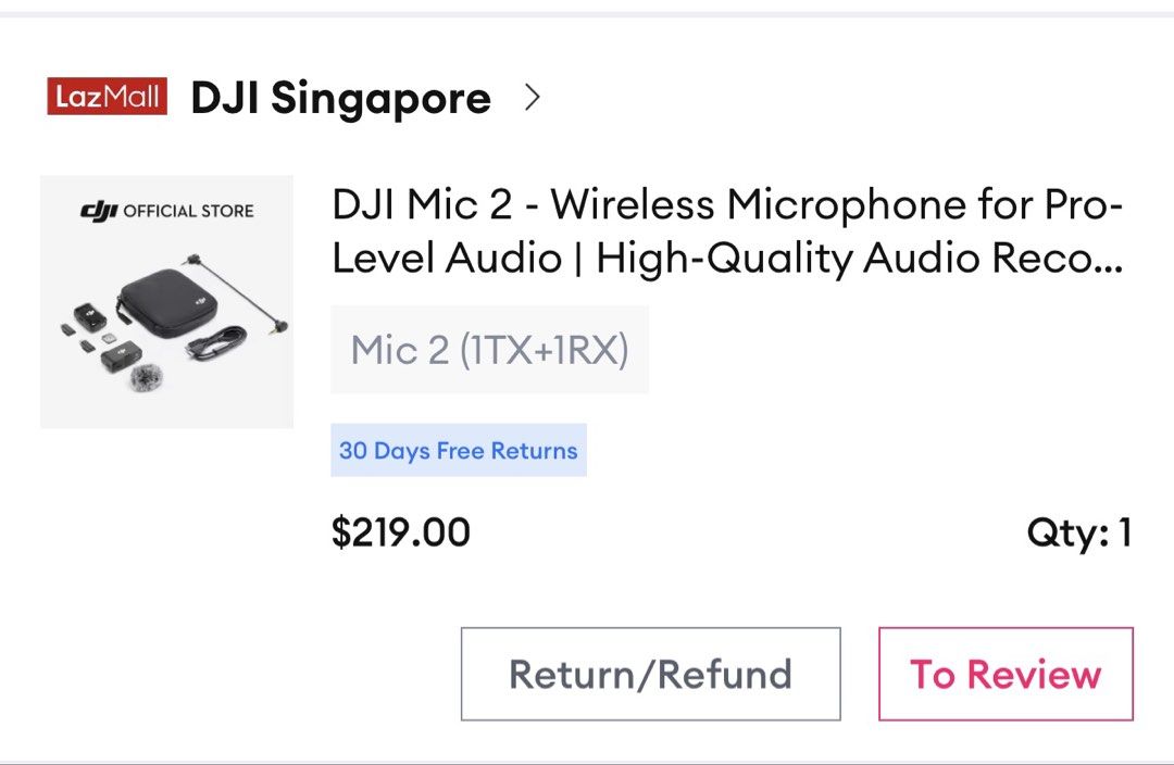DJI Mic 2 Wireless Microphone (1TX+1RX)
