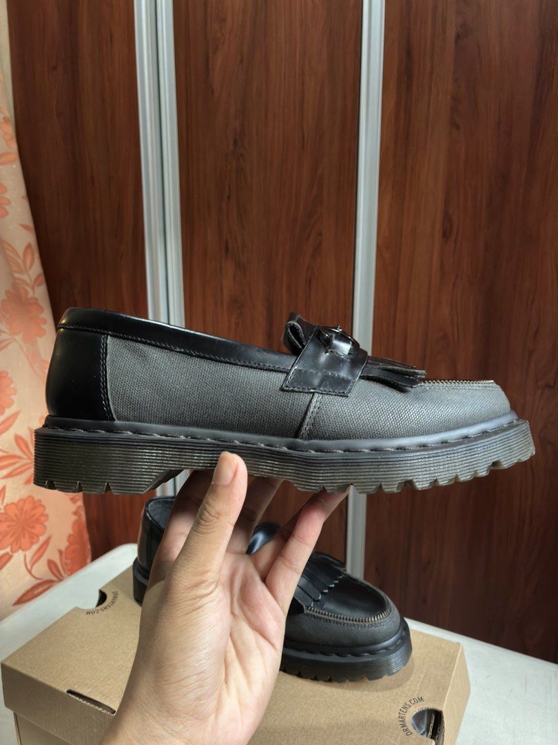 Dr. Martens Jak Bondage Loafer (Category: Dress Shoes) located in Quezon City. Submitted by somebanothings (Listing ID 1424970743, Image 2). Description: Dr. Martens Jak Bondage Loafer Very rare pair from Dr. Martens - Thrifted in Japan - No issues and only used in office - Unnoticeable heel drags Loc: BGC Taguig or Welcome Quezon City Size: 7USM 8USL 6UK 39EU RFS: Selling all my size 7 Docs.