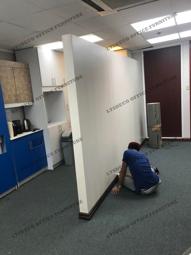 DRY WALL PANEL DIVIDER OFFICE PARTITION AND FURNITURE SUPPLY, Furniture ...
