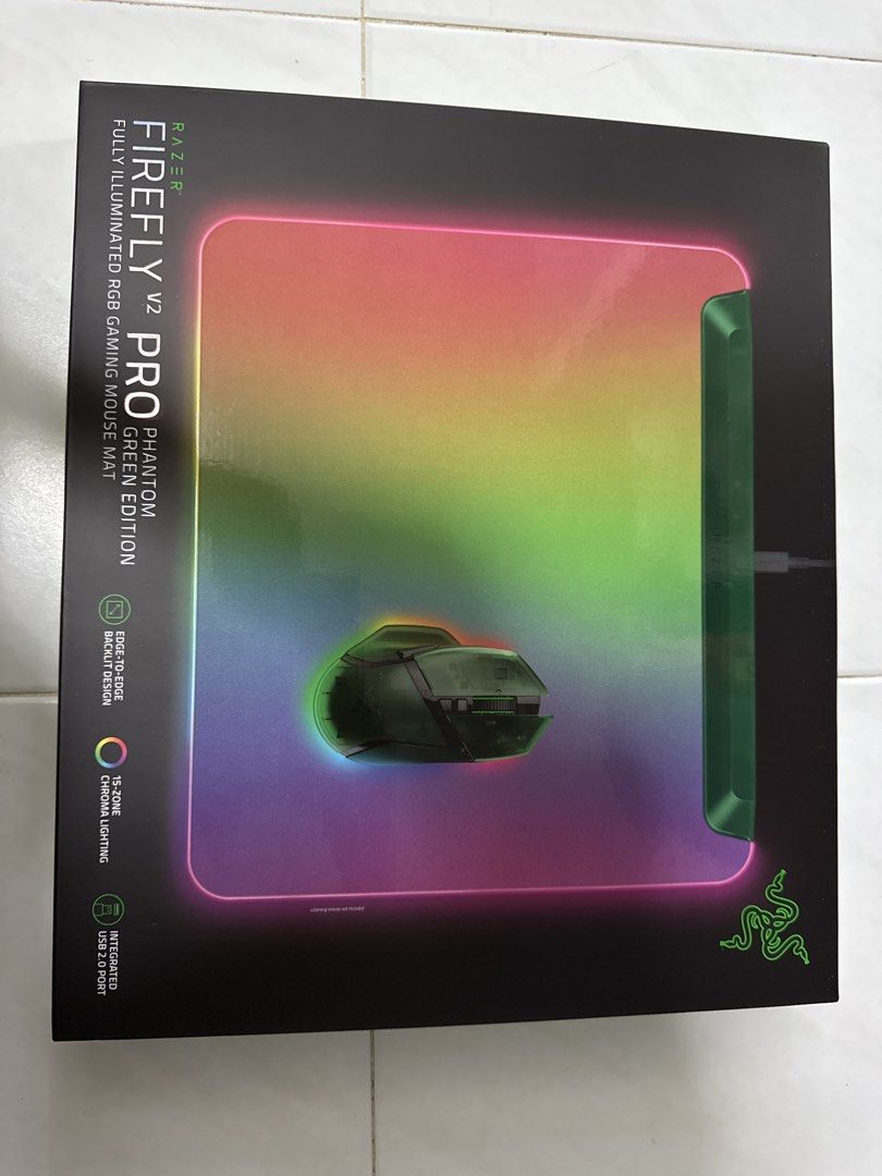 Firefly V2 PRO phantom green edition mousepad448056948394577920
