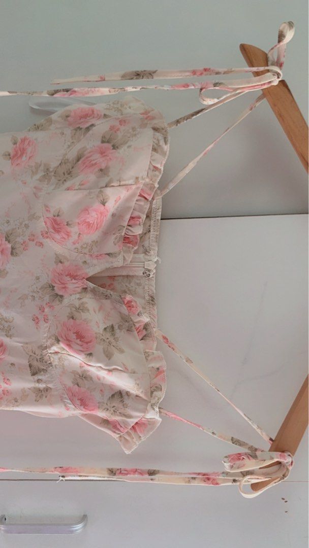 Floral pink Dress (Category: Dresses) located in Cavite. Submitted by mommyb3 (Listing ID 1424984595, Image 3). Description: Dress features a lovely floral print and a tiered ruffle design. It has tie straps and a sweetheart neckline. The dress is perfect for a casual day out or a special occasion. It is a mini dress with a flattering fit..