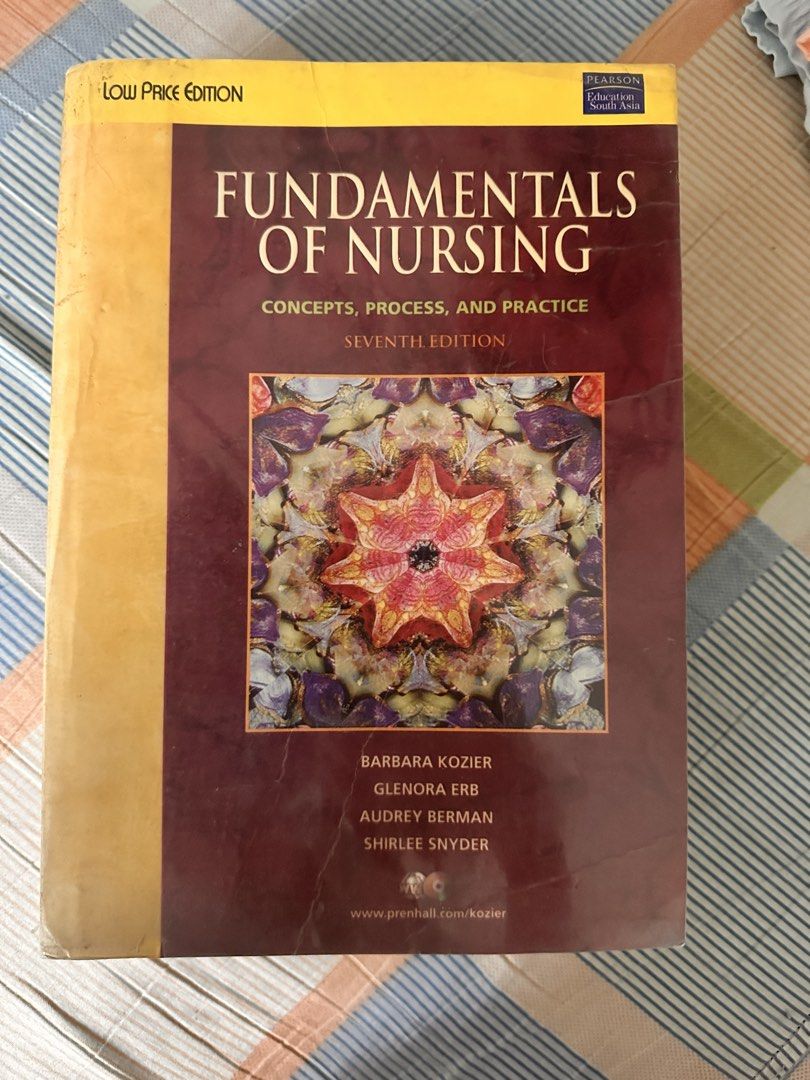 Fundamentals of Nursing (Category: Textbooks) located in Capas. Submitted by aaaaaaaaaaa_ (Listing ID 1425002273, Image 1). Description: looks old, some chapters have highlights, but it is well kept and still good. bought it from here as well. hit me up for other pictures.