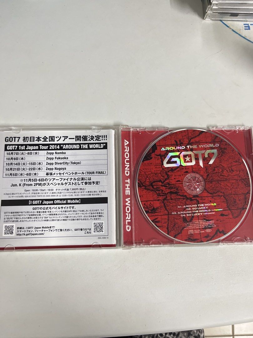 GOT7 Around the World Album (Category: CDs & DVDs) located in Manila. Submitted by 60257 (Listing ID 1424947444, Image 2). Description: As IS Working Client will shoulder the shipping.