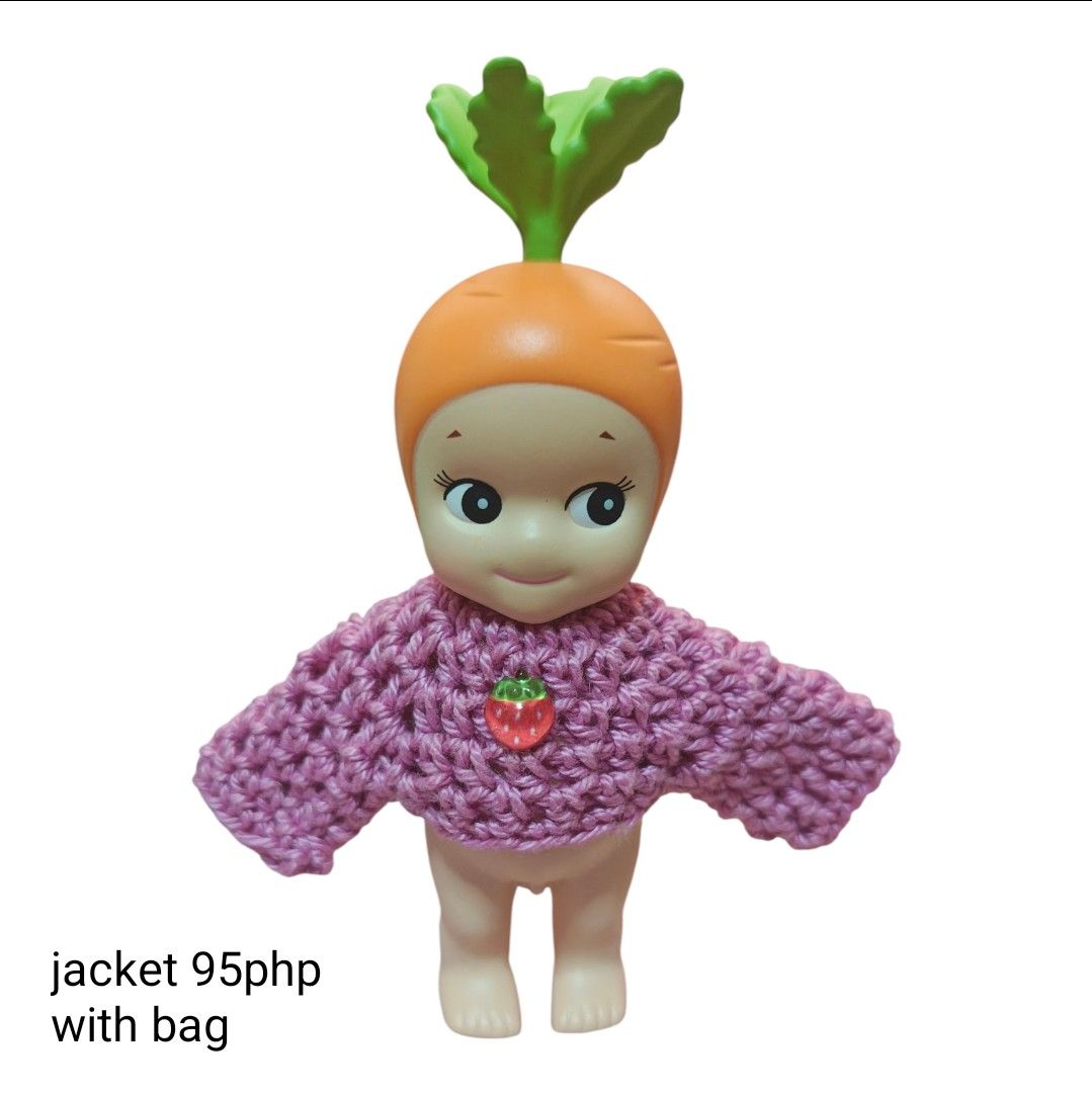 Handmade Crochet Doll Outfits (Category: Babies & Kids Fashion) located in Cebu City. Submitted by jingkybalt03584 (Listing ID 1424883512, Image 2). Description: Available and ready to ship, sonny angel clothes. price are indicated in each photo. DM me i do accept made to order and custom order outfit for sonny angel. .
