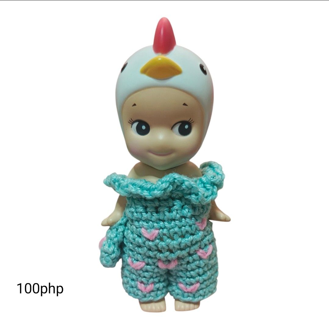 Handmade Crochet Doll Outfits (Category: Babies & Kids Fashion) located in Cebu City. Submitted by jingkybalt03584 (Listing ID 1424883512, Image 3). Description: Available and ready to ship, sonny angel clothes. price are indicated in each photo. DM me i do accept made to order and custom order outfit for sonny angel. .