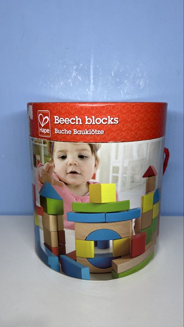 Hape Blocks (Category: Educational & Learning Toys) located in Bacoor. Submitted by momofkas1 (Listing ID 1425001911, Image 1). Description: 43/50 blocks Missing 7 blocks.
