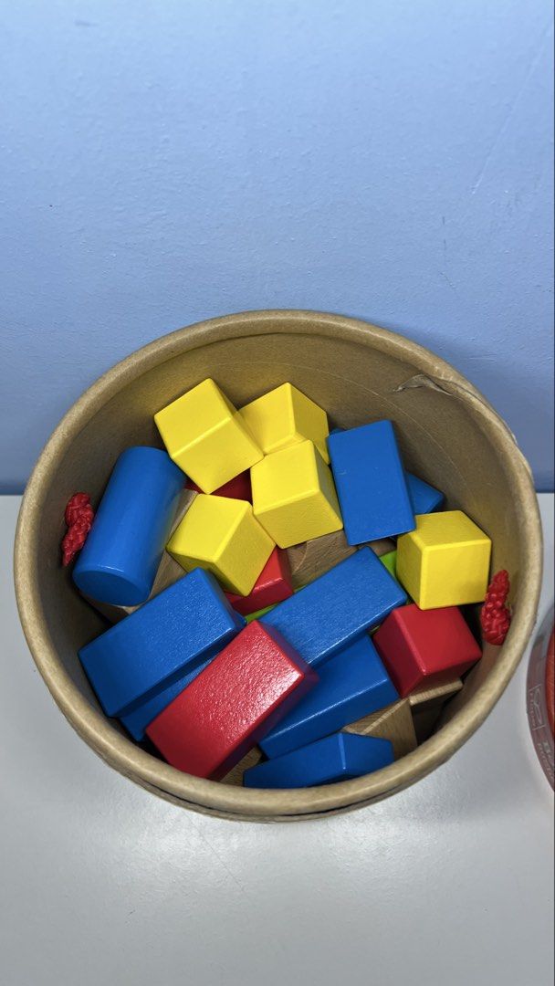 Hape Blocks (Category: Educational & Learning Toys) located in Bacoor. Submitted by momofkas1 (Listing ID 1425001911, Image 3). Description: 43/50 blocks Missing 7 blocks.
