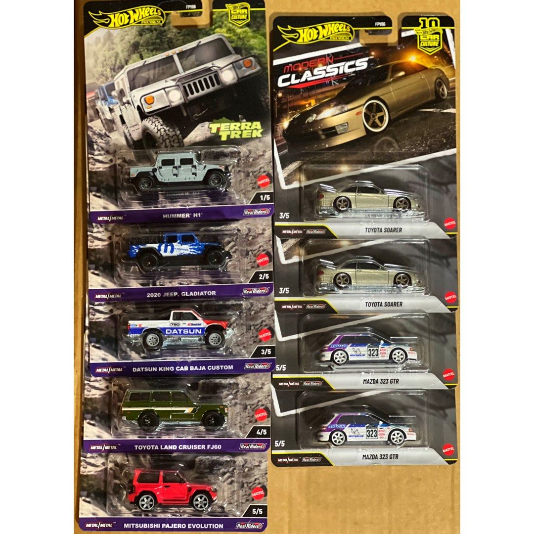 Hot Wheels Premium [Terra Trek 2024 & Modern Classics 2026], Hobbies ...